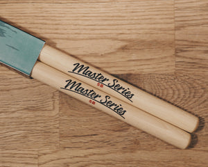 a Pair of Joe's Master Series 5A American Hickory Drumsticks